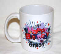 MUGS - Say "Happy Birthday" with a personalized Coffee Mug 